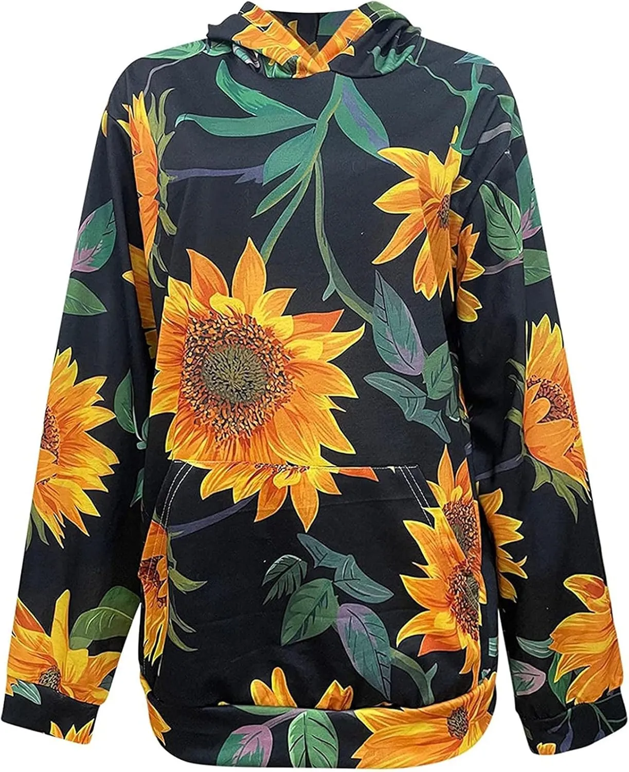 3D Print Women Oversized Hoodie Hoody Sweateshirt Plus Size Tops Tracksuit with Kangaroo Pockets