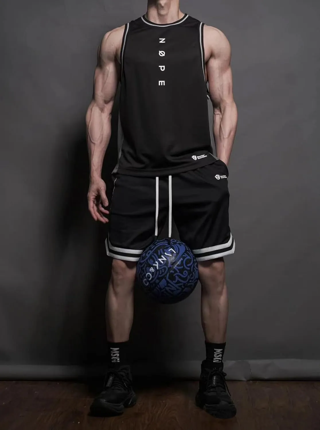 5 Pack Mens Athletic Gym Shorts Workout Quick Dry Running Basketball Shorts with Pockets for Activewear