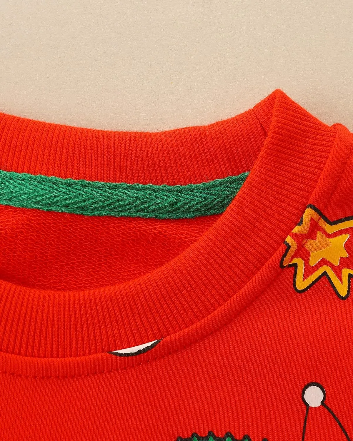 Akyzic Baby Boys Girls Sweatshirts Christmas Reindeer Fleece Crewneck Pullover Xmas Winter Warm Sweaters Tops 2t-6t