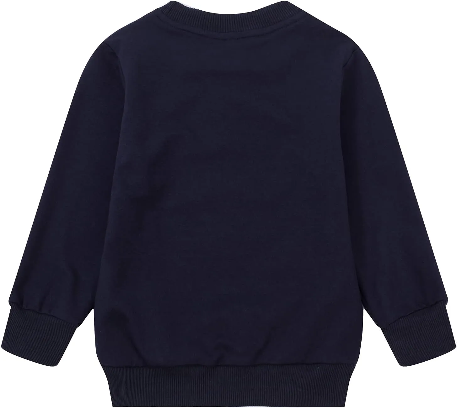 Akyzic Boys Sweatshirts Cotton Long Sleeve Crewneck Pullover Toddler Kids Winter Warm Shirt Sweater Tops 3t-8t