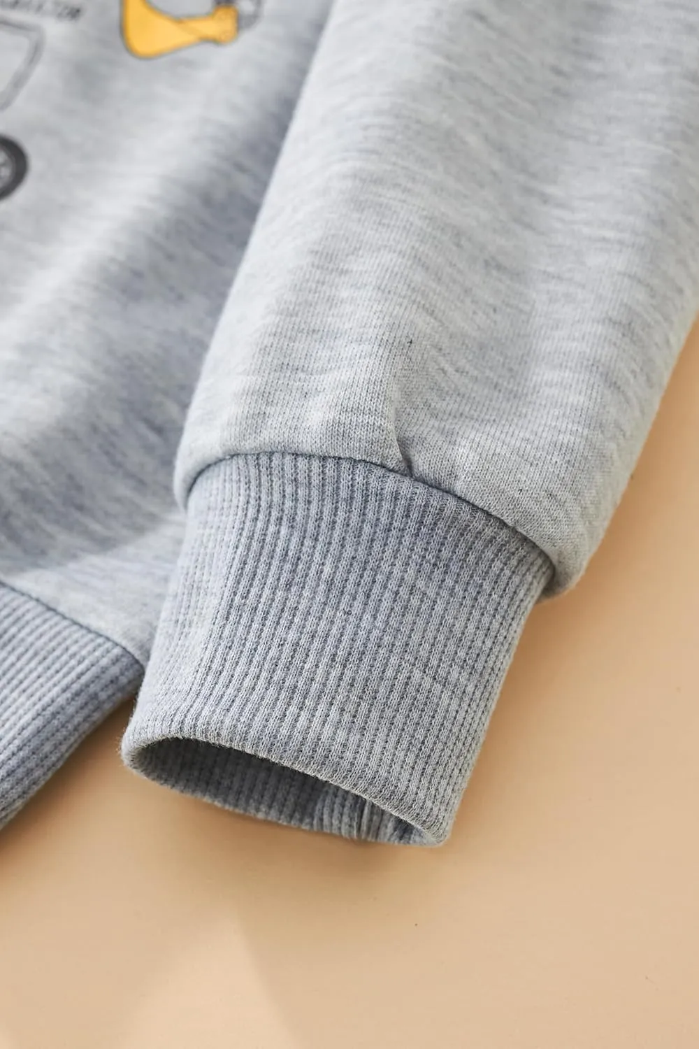 Akyzic Boys Sweatshirts Cotton Long Sleeve Crewneck Pullover Toddler Kids Winter Warm Shirt Sweater Tops 3t-8t