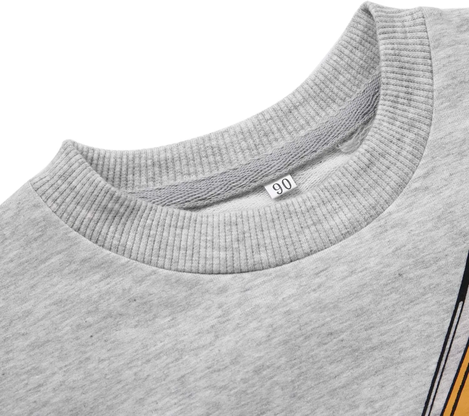 Akyzic Boys Sweatshirts Cotton Long Sleeve Crewneck Pullover Toddler Kids Winter Warm Shirt Sweater Tops 3t-8t