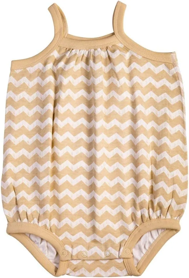 Baby Girl Organic Cotton Bubble Suits/Jumpers 3 Piece Set
