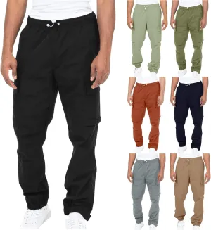 Cargo Pants for Men Big and Tall Outdoor Recreation Athletic Sweatpants Mens Fashion Camo Jogger Pants Stylish Cargo