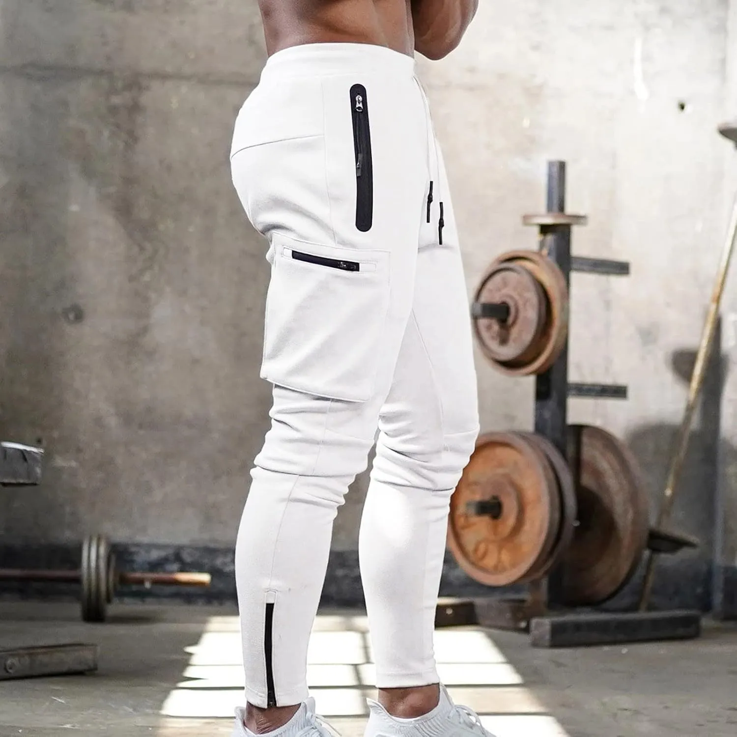 Cargo Pants for Men Relaxed Fit Gym Sweatpants Work Joggers Mens Long Pants Sweatpants for Men Men's Casual Trousers