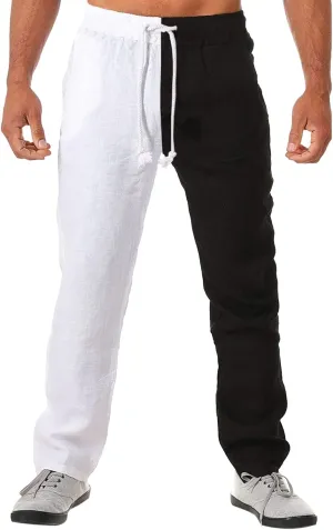 Cargo Pants for Men Relaxed Fit Pants Thin Straight Leg Trousers Lightweight Multi-Pocket Men's Casual Cargo Pants