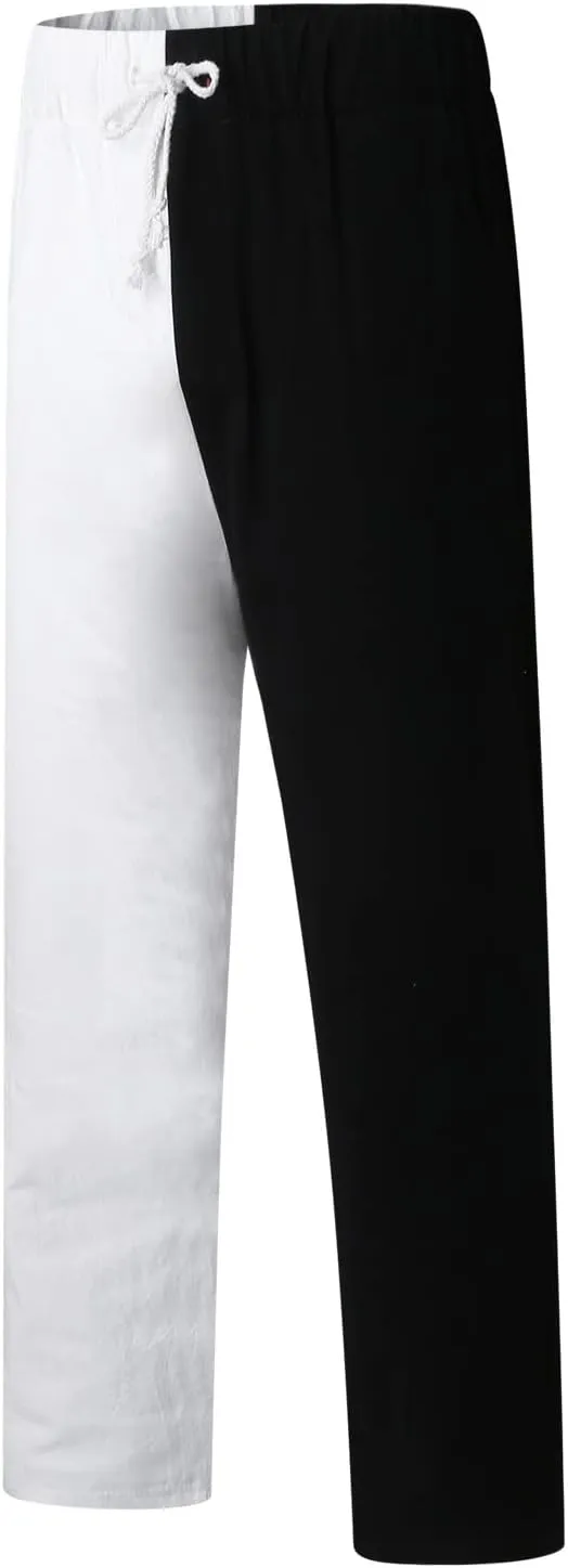 Cargo Pants for Men Relaxed Fit Pants Thin Straight Leg Trousers Lightweight Multi-Pocket Men's Casual Cargo Pants