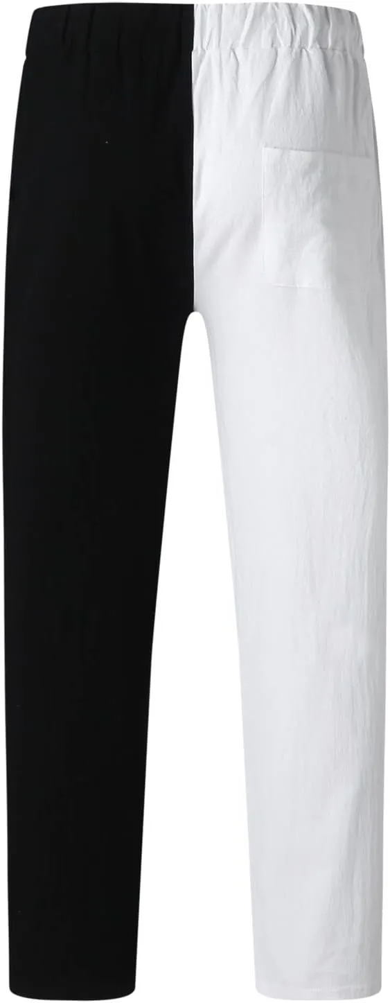Cargo Pants for Men Relaxed Fit Pants Thin Straight Leg Trousers Lightweight Multi-Pocket Men's Casual Cargo Pants