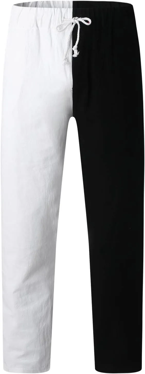 Cargo Pants for Men Relaxed Fit Pants Thin Straight Leg Trousers Lightweight Multi-Pocket Men's Casual Cargo Pants