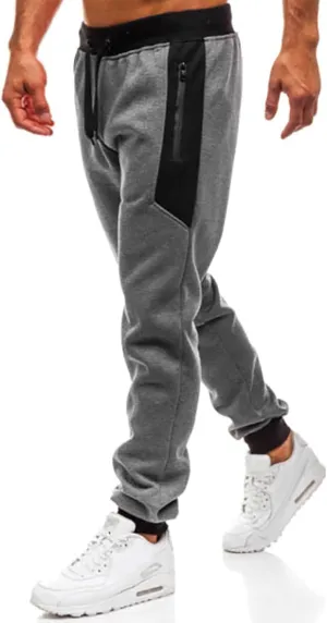 Cargo Sweatpants for Men Mens Lounge Pants Joggers Warm Fleece Heavyweight Gym Athletic Running Track 5 Pocket Winter