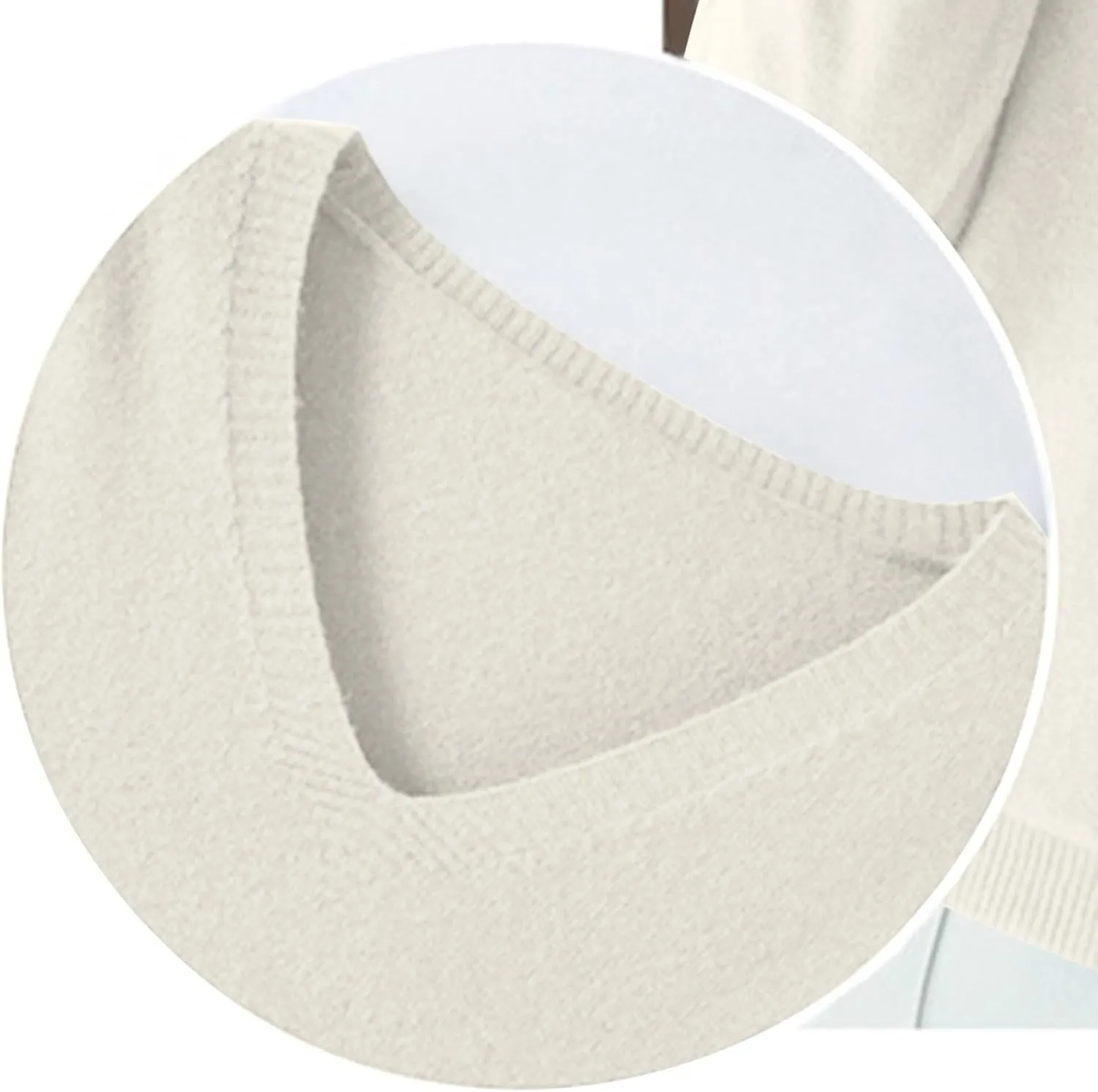 Cashmere Sweaters for Women Long Sleeve V Neck Pullover Tops Loose Soft Cozy Sweater Warm Wool Knit Sweater Shirts