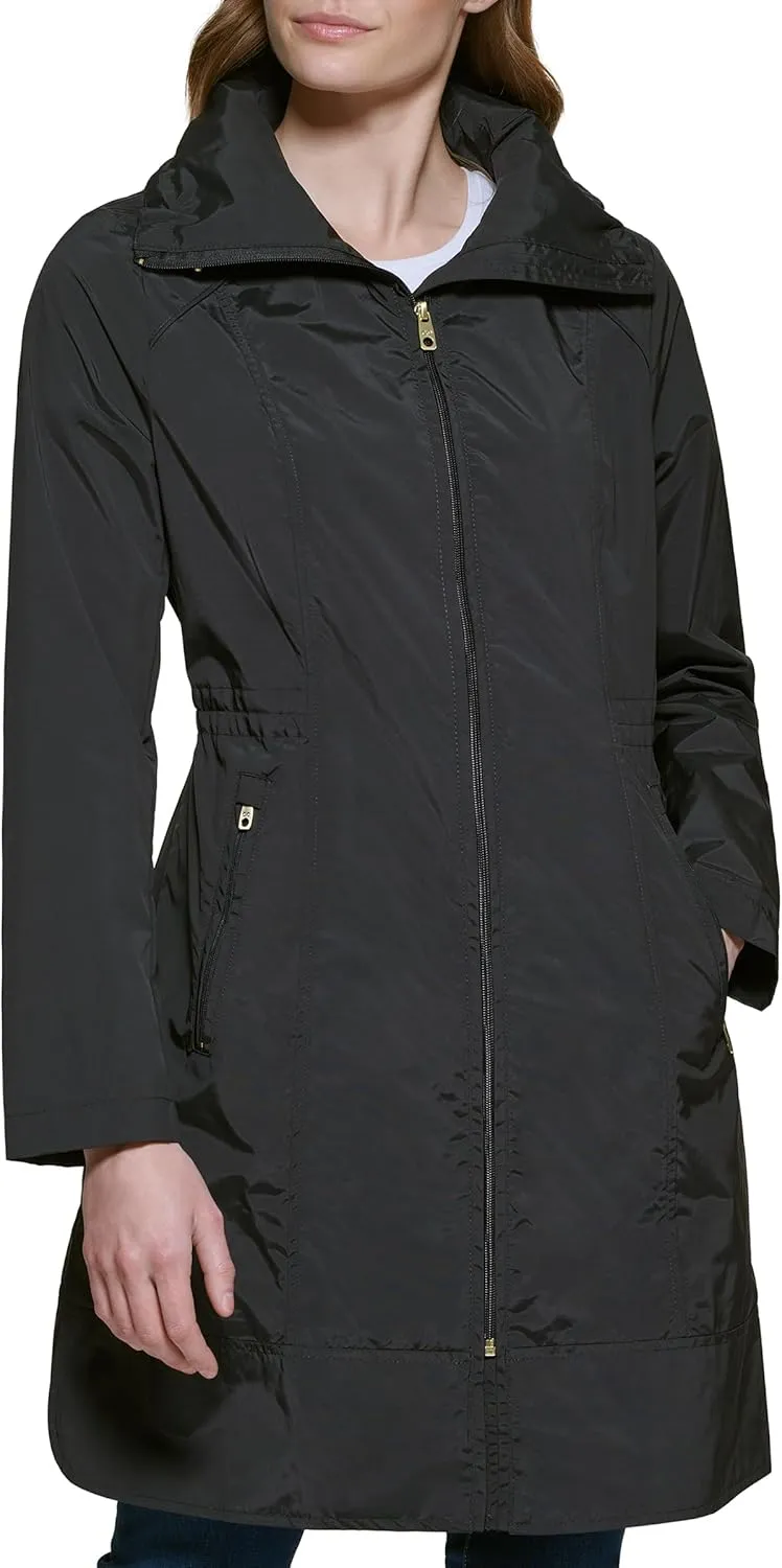 Cole Haan Women's Travel Packable Rain Jacket