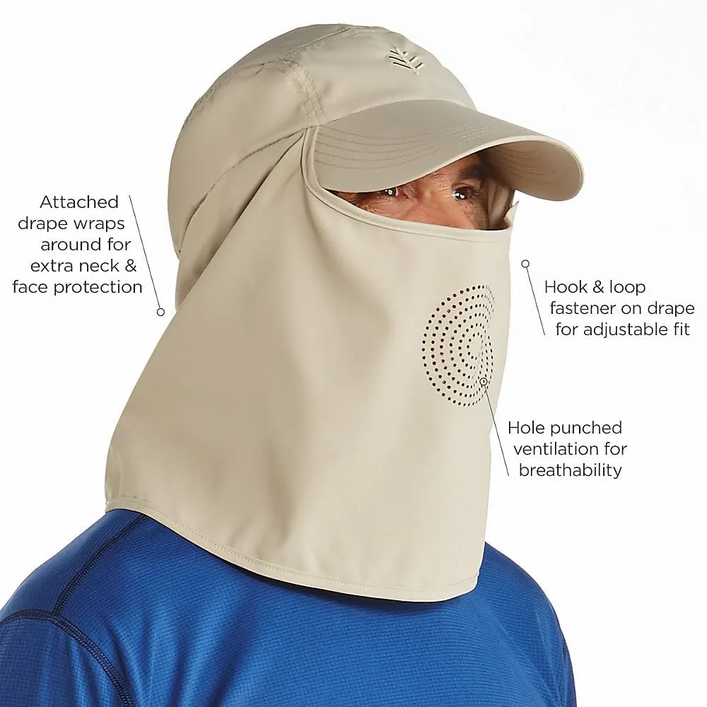 Coolibar UPF 50  Men's Logan Ultra Sun Hat - Sun Protective
