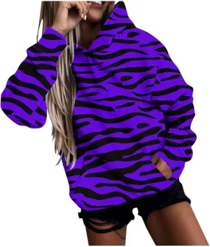 Cow Print Shirt Women Oversized Hoodie Hoody Sweateshirt Plus Size Tops Tracksuit