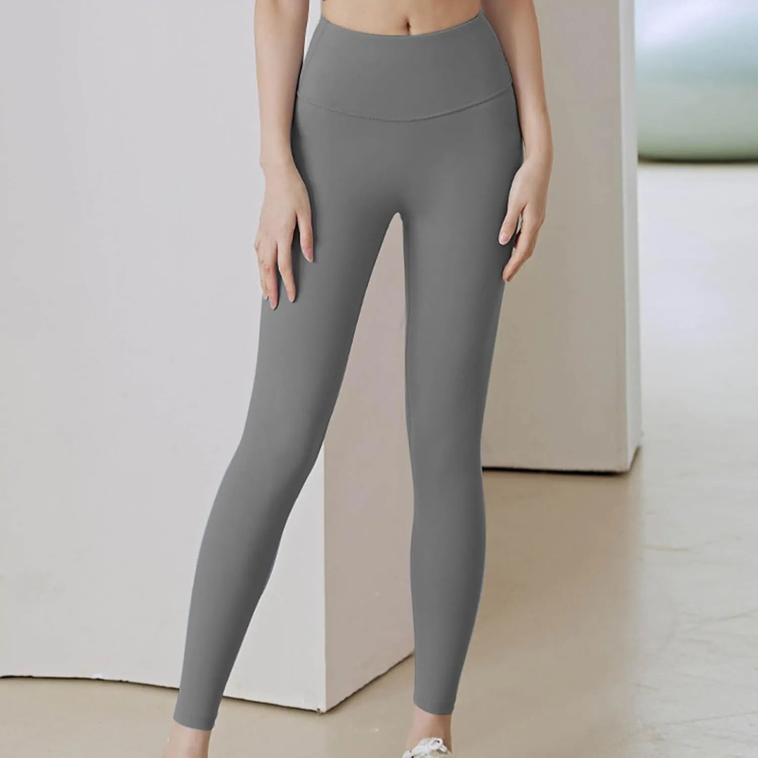 DASAYO Yoga Pants for Women High Waist Tummy Control Seamless Workout Leggings Comfy Soft Activewear Stretchy Exercise Pants