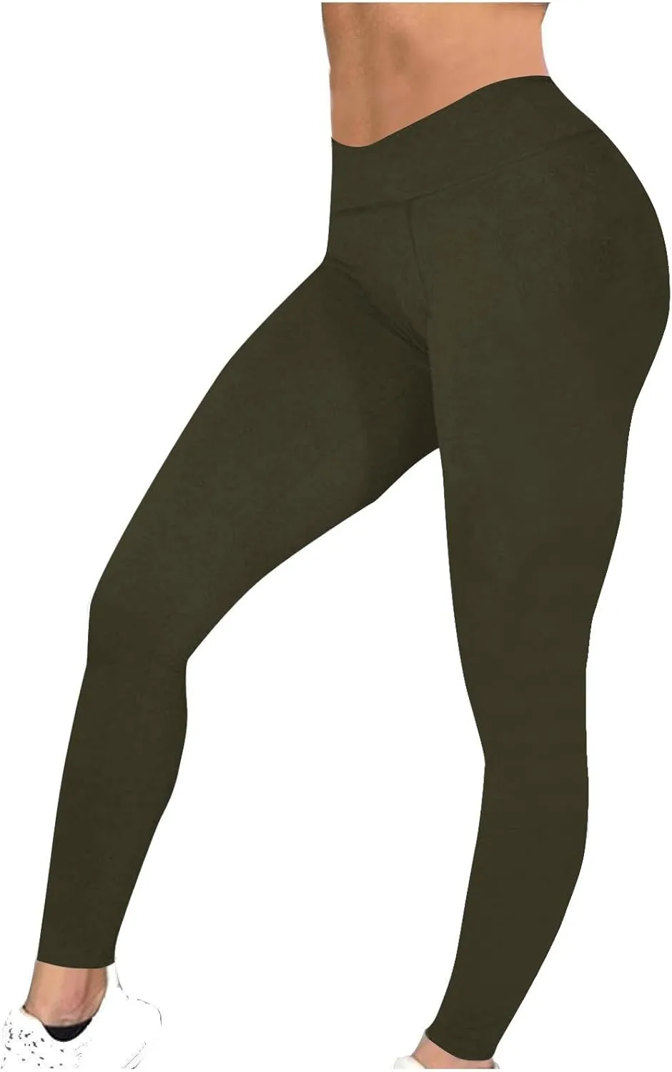 DASAYO Yoga Pants Women High Waist Tummy Control Full Length Comfy Soft Workout Leggings Stretchy Fitness Gym Activewear