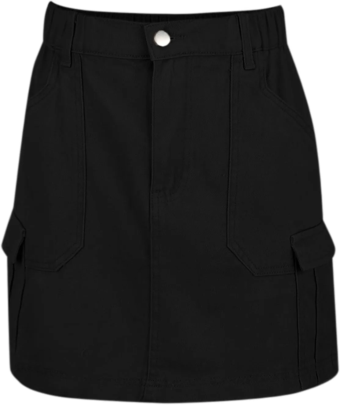 Denim Skirts for Women High Waisted Jean Skorts with Slit Cute Skort Shorts Casual Stretch Mini Jean Skirt Shorts