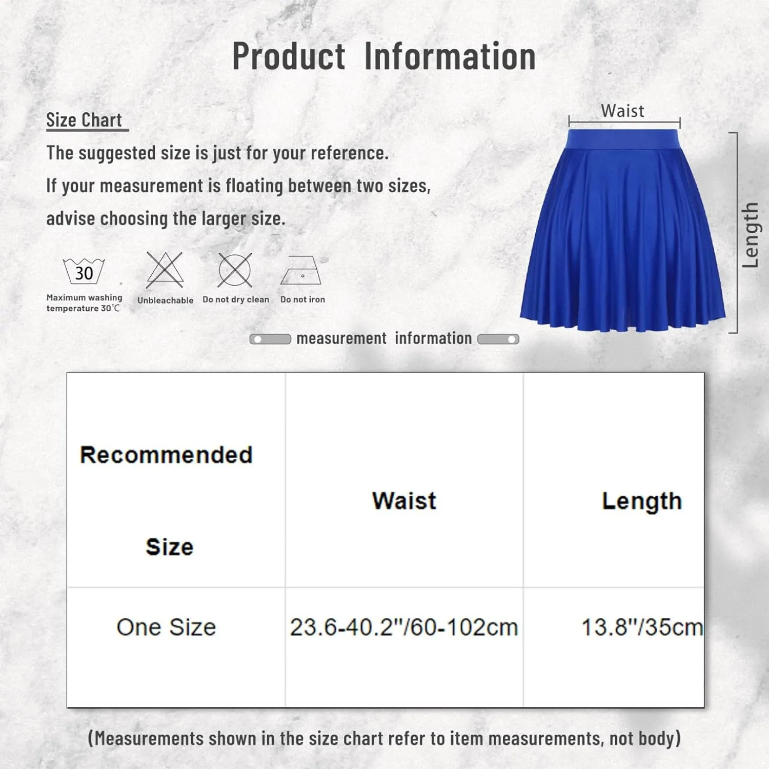 easyforever Flared Mini Skirt for Women Casual Elastic Waistband Pleated Tennis Ruffle Skirts Sportwear