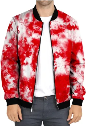 Flight Jackets For Men Zip Up Windbreaker Jacket Lightweight Casual Thermal Coat Oversized Windproof Jackets