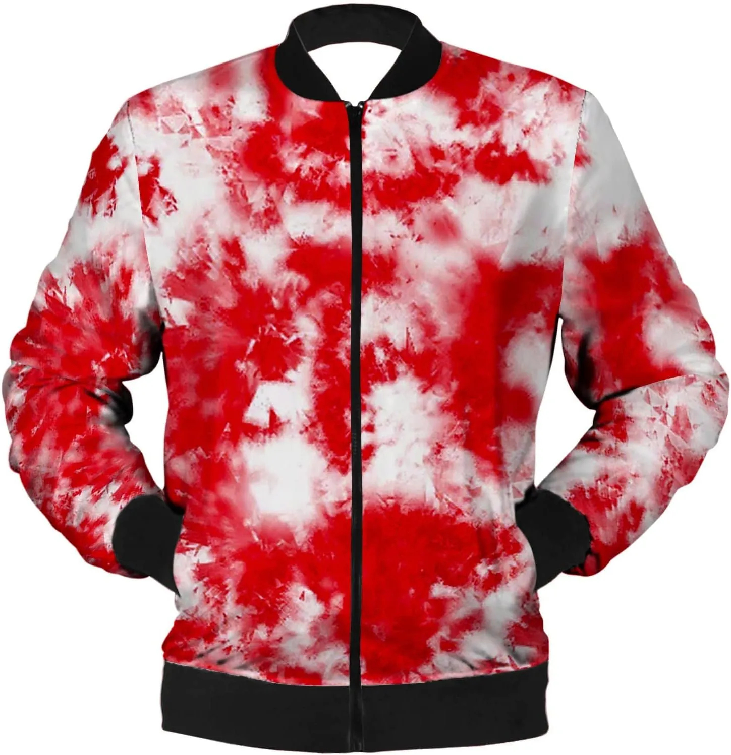 Flight Jackets For Men Zip Up Windbreaker Jacket Lightweight Casual Thermal Coat Oversized Windproof Jackets
