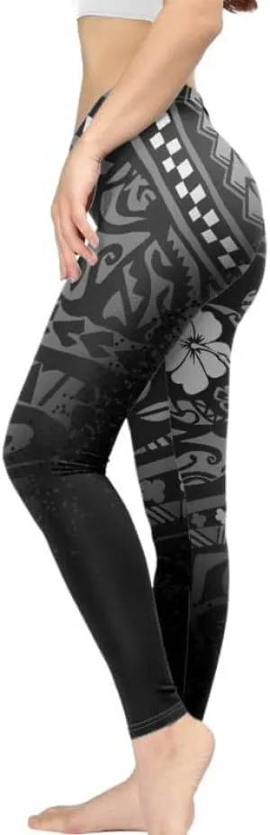 Floral Humming Bird Over Size Women's High-Waist Yoga Legging Dolphin Galaxy Bee Tie-Dye Jogging Cycling Activewear