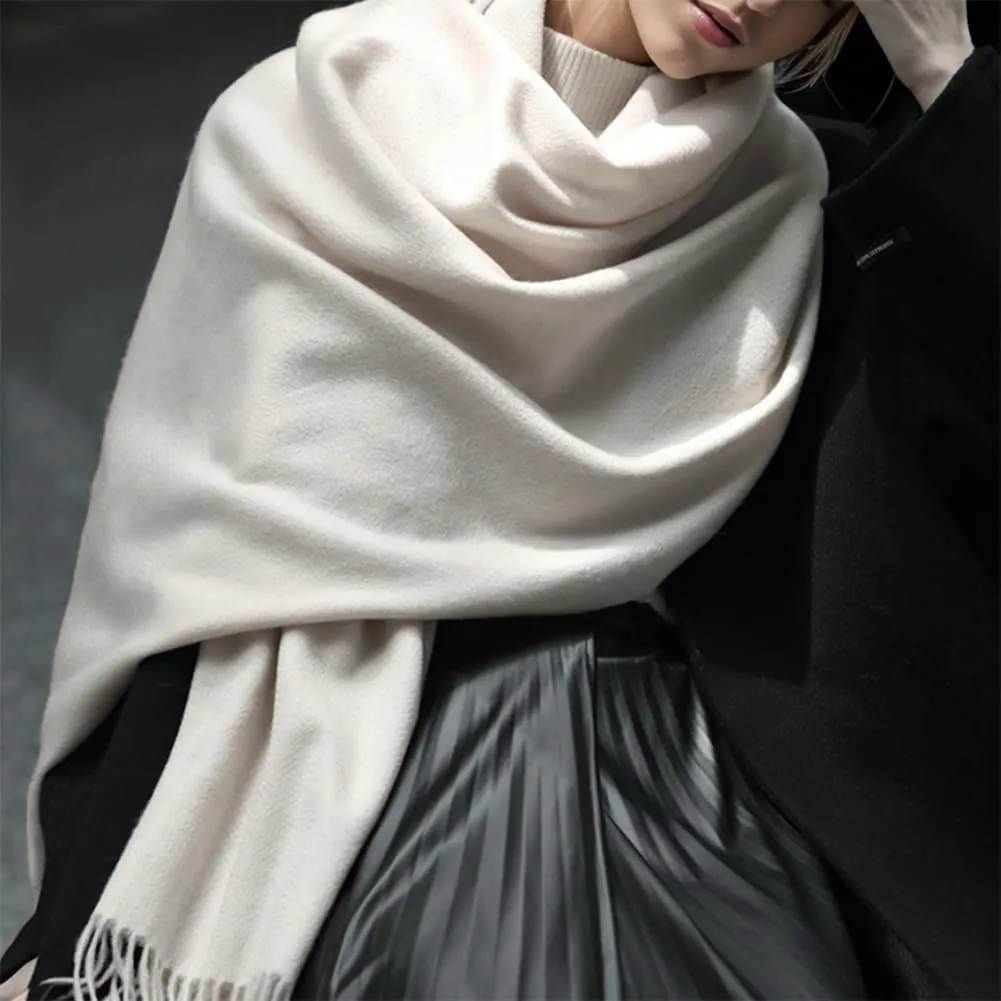 Floralies Cashmere Scarf for Women 80''*27'' Ladies Scarfs Gift Box Pashmina Shawls and Wraps Thick Oversized Scarf Winter
