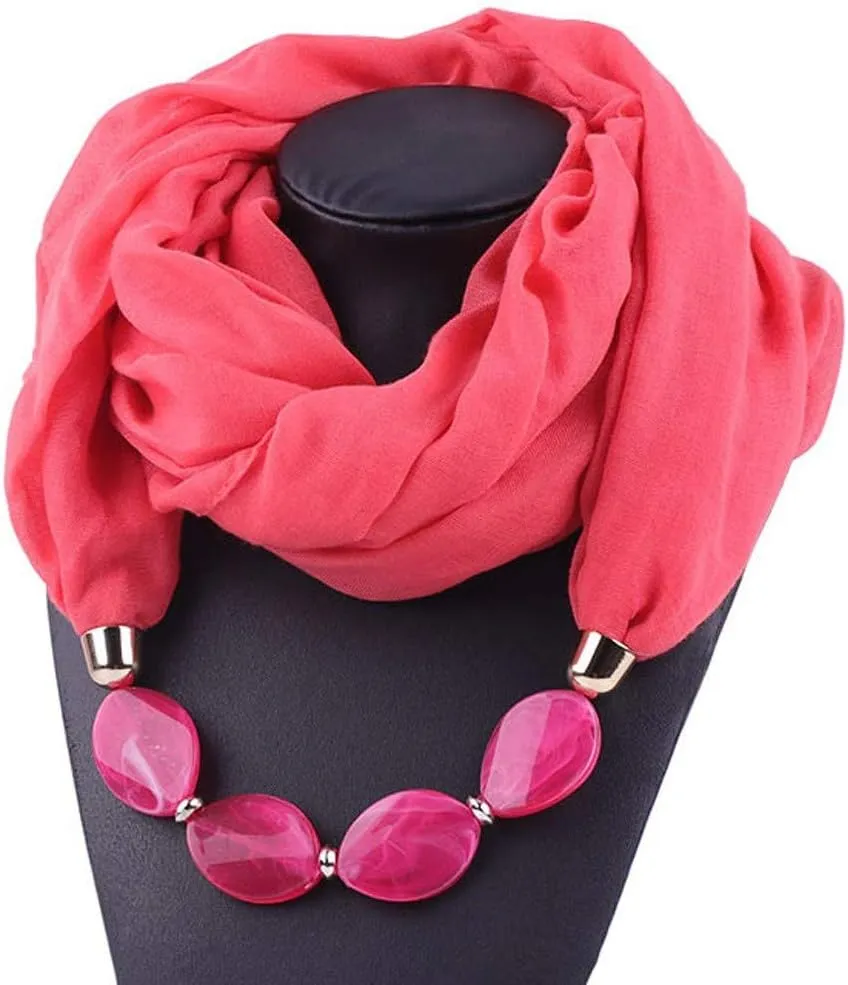 FUDERU Silk Scarf Breathable Lightweight Spring Square Neckerchief Breathable Digital Printed Scarves