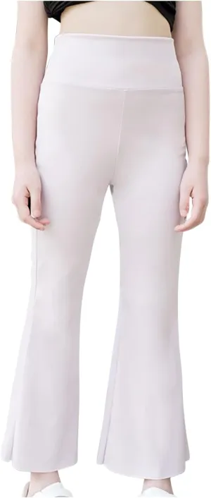 Girls Flare Leggings with Pockets High Waisted Bell Bottoms Yoga Pants Girls Dance Athletic Leggings Stretch Tights