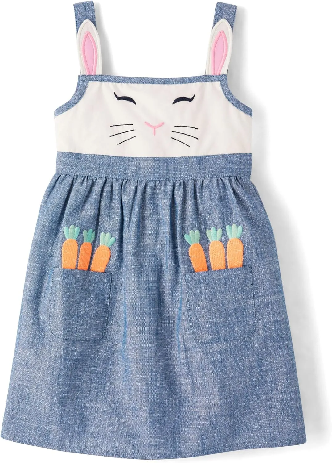 Gymboree,Girls,and Toddler Embroidered Sleeveless Skirtall Jumpers