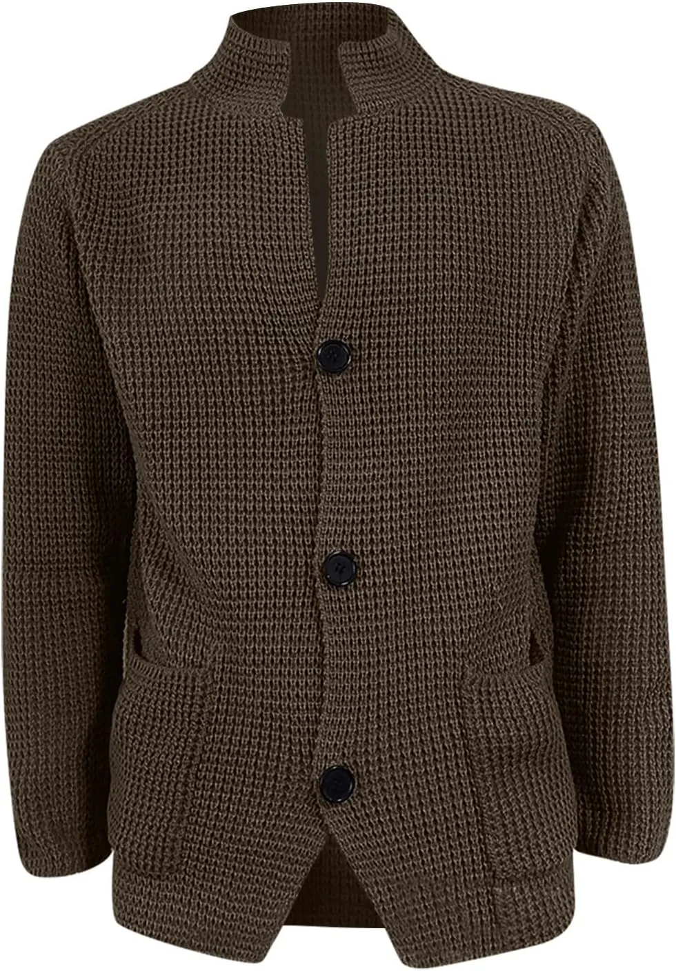 Jackets for Men Autumn and Winter Men's Fashion Loose Cardigan Warm Lapel Jacket Sweaters Jackets