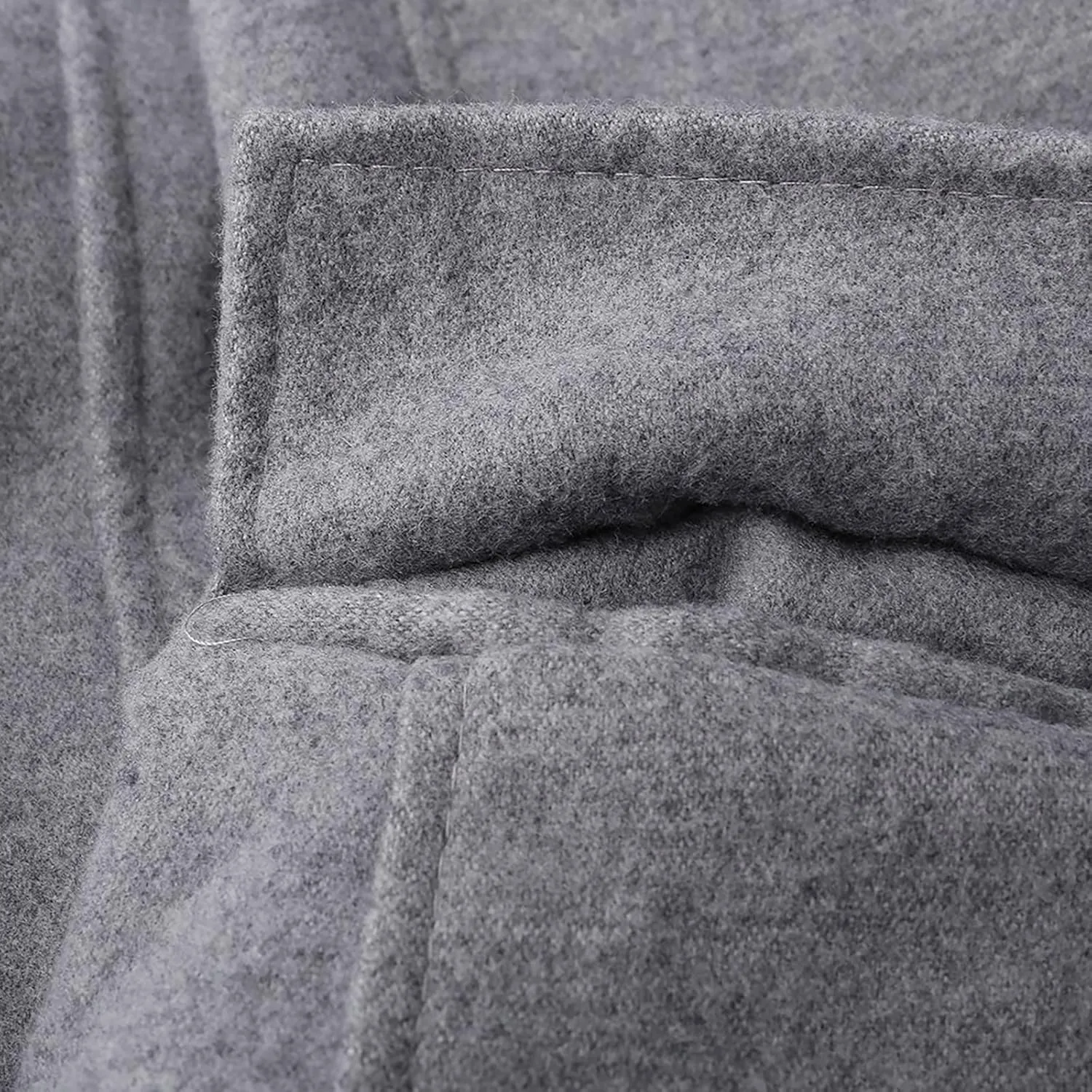 Jackets for Men Winter Fashion Men's Slim Fit Long Single Breasted Thermal Wool Trench Coat Jackets