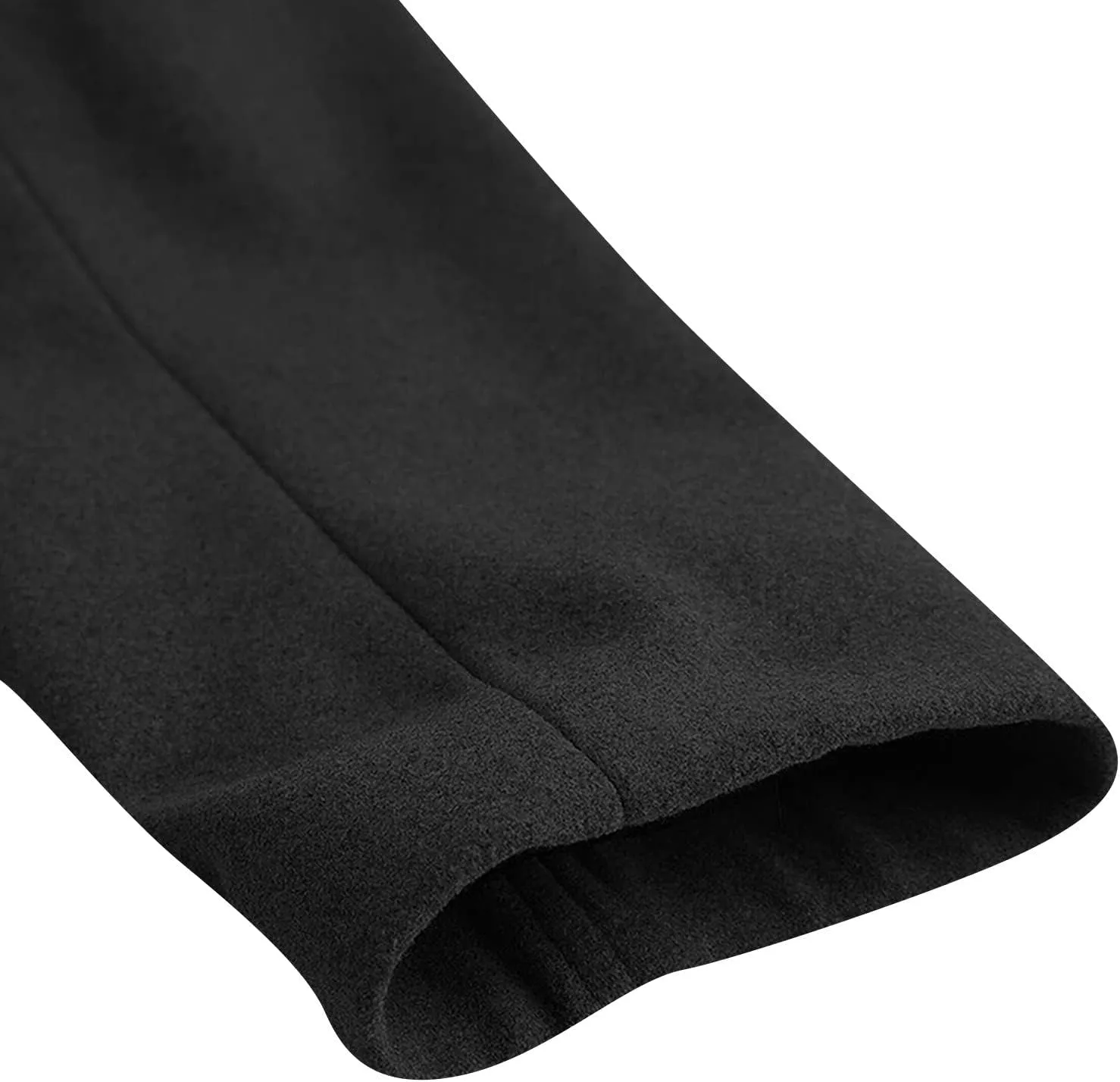 Jackets for Men Winter Fashion Men's Slim Fit Long Single Breasted Thermal Wool Trench Coat Jackets