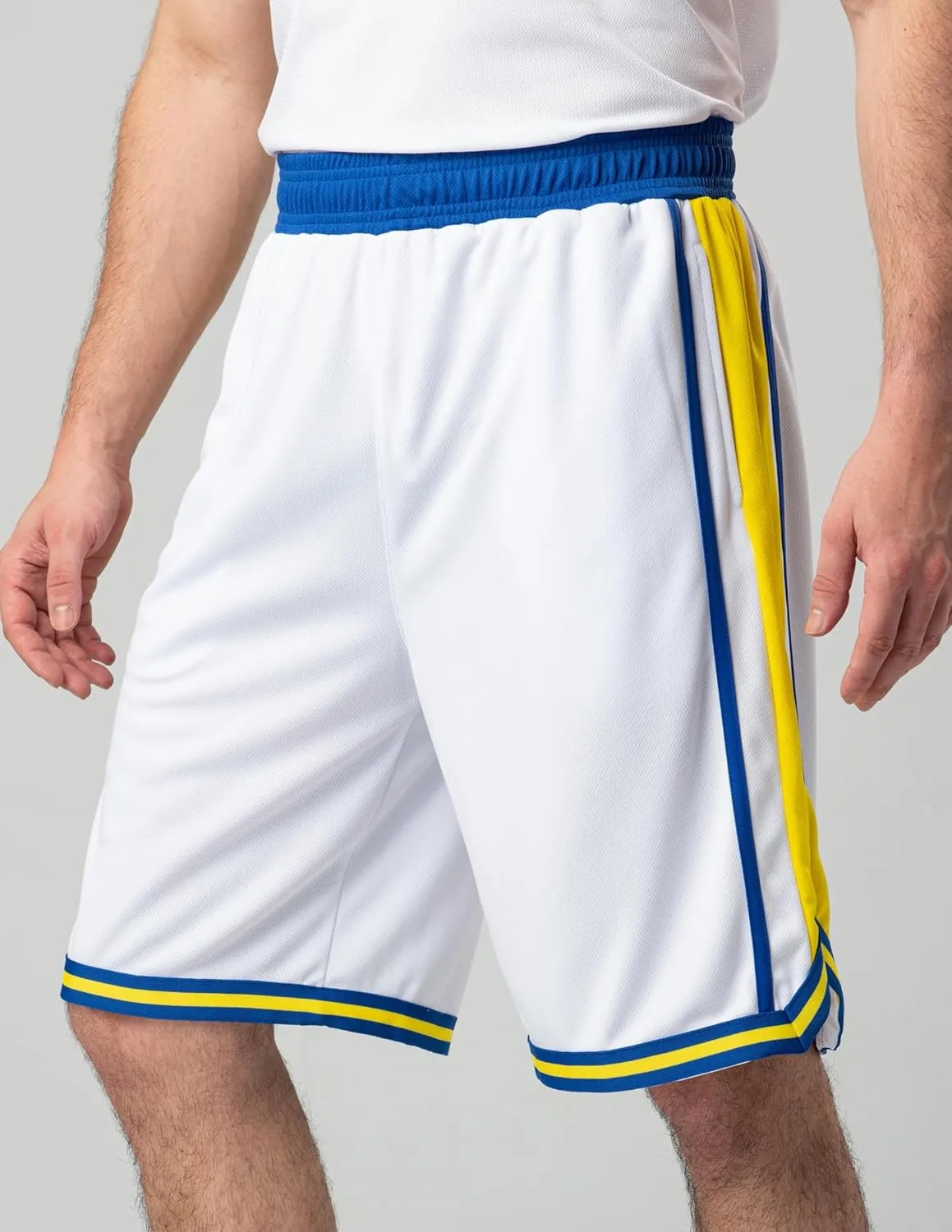 Liberty Imports 5 Pack Men's Quick Dry Athletic Basketball Shorts 9" Inseam with Pockets, Activewear for Workout Gym Running