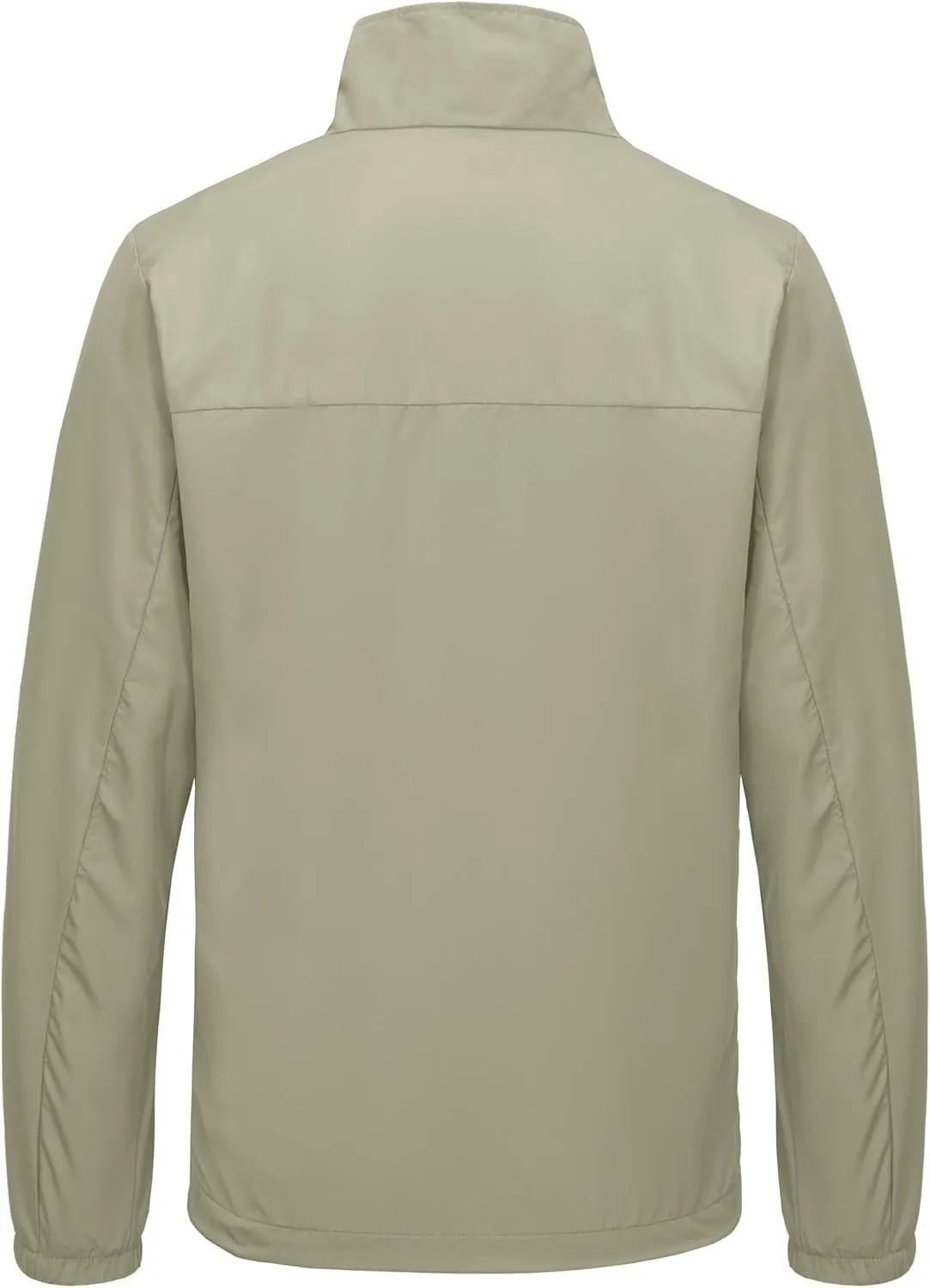 Little Donkey Andy Men’s Lightweight Breathable Windbreaker Golf Jacket UPF50  Windproof Outdoor Running Coat