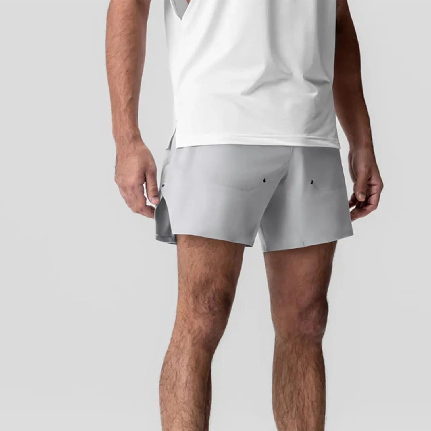 Men Plus Size Shorts Athletic Workout Gym Short Pants Quick Dry 2025 Fashion Fitness Hiking Trunks Outdoor Activewear