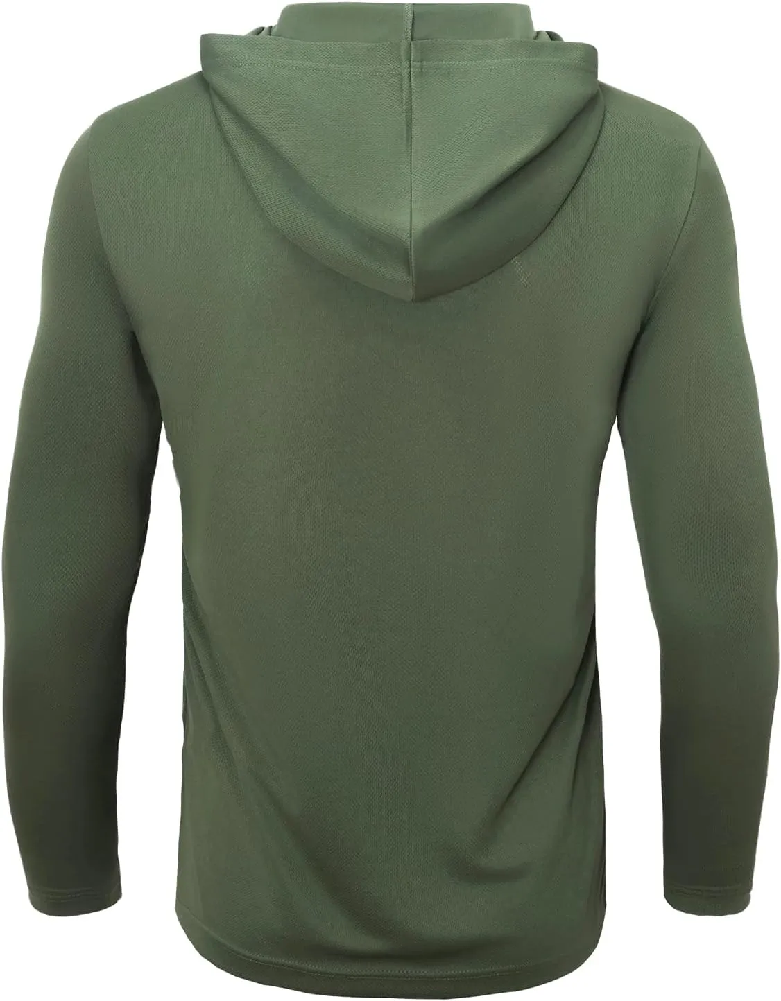 Men UPF 50  Sun Protection Hoodie Long Sleeve T Shirts Pack Quick Dry Shirt for Athletic Running Activewear Workout