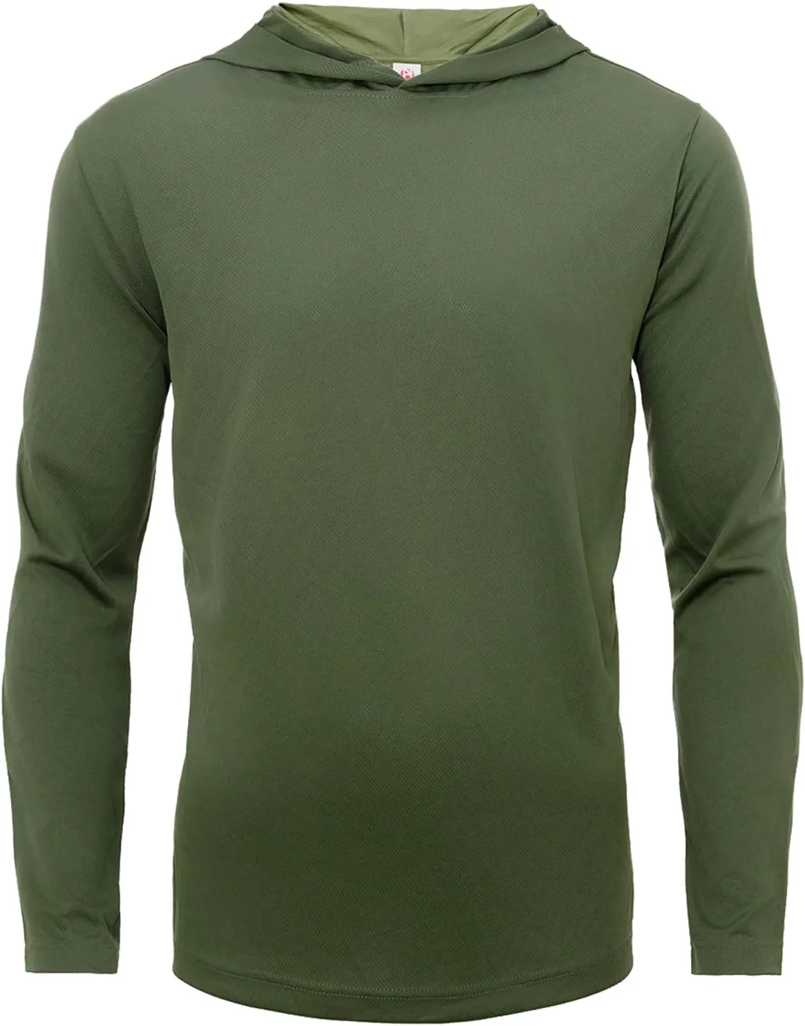 Men UPF 50  Sun Protection Hoodie Long Sleeve T Shirts Pack Quick Dry Shirt for Athletic Running Activewear Workout