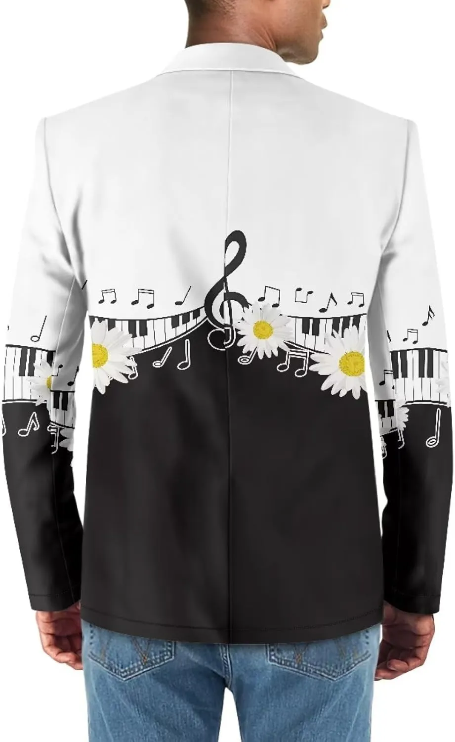 Men's Blazers & Suit Jackets Casual Lightweight Jackets with Pockets Long Sleeve Suit Blazer One Button