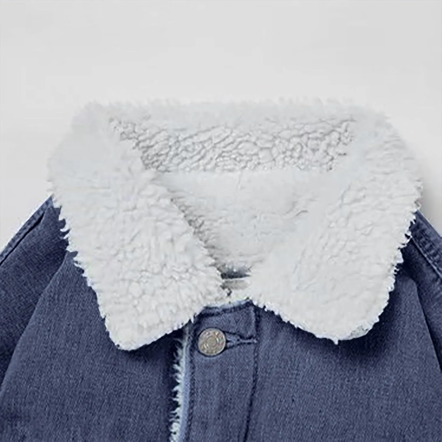 Men's Denim Jackets Thick Fleece Lined Trucker Jackets Casual Jean Coat Fashion Winter Warm Outwear Jacket