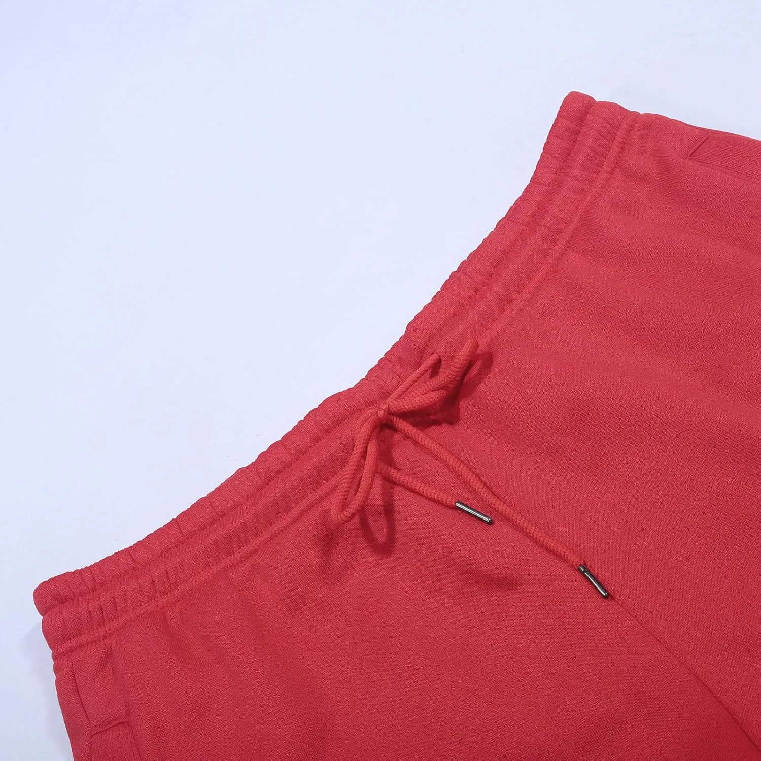 Men's Jogger Cargo Pants, Elastic Waist Drawstring Straight Leg Sweatpants, Lightweight Casual Trousers with Pockets