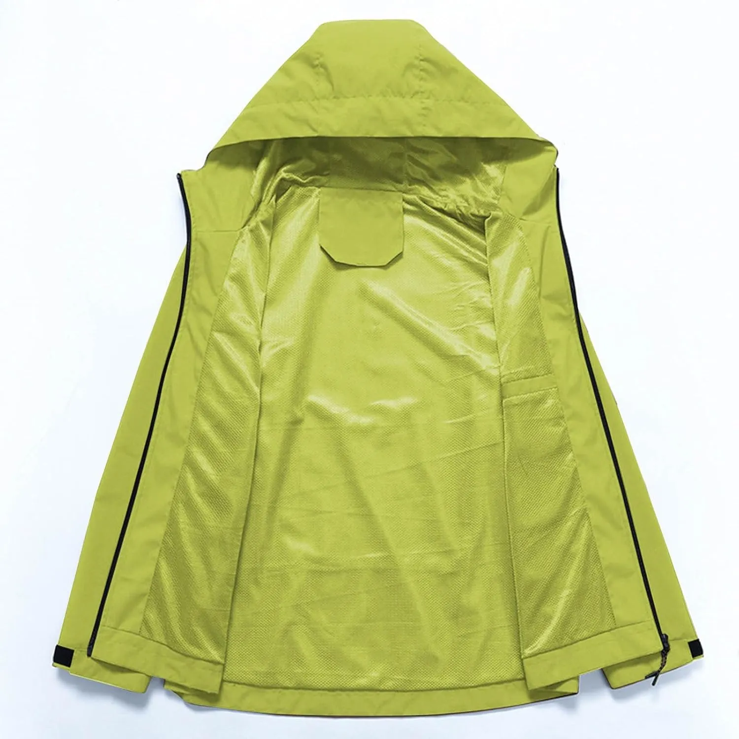 Mens Rain Jackets Waterproof with Hood Softshell Mens Windbreaker Jackets Lightweight Winter Coats for Hiking