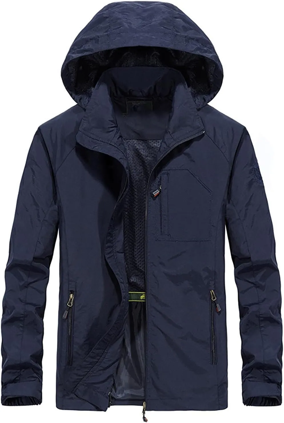 Men's Ski Snow Jacket Warm Winter Waterproof Coat Snowboard Rain Jacket Hooded Windproof Windbreaker