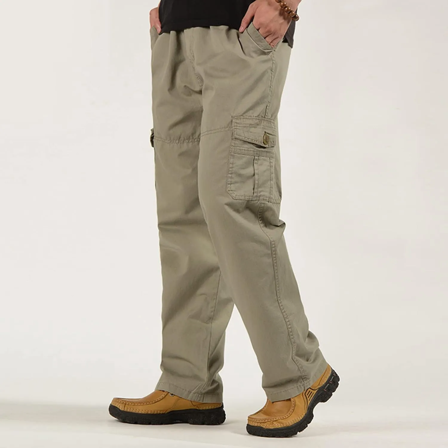 Mens Workout Cargo Sweatpants Cargo Pants for Men Relaxed Fit Men Outdoor Cargo Pant Lightweight Tactical Pant Hiking