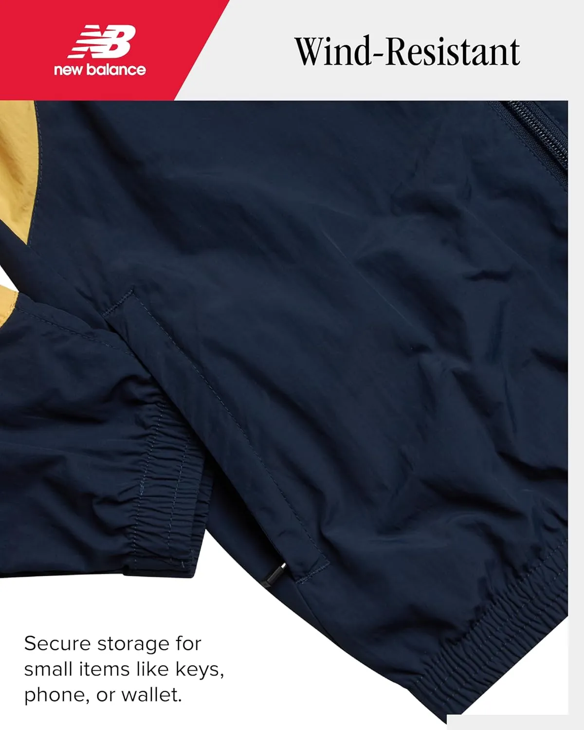 New Balance Boys' Tracksuit Set - 2 Piece Athletic Woven Track Jacket and Jogger Sweatpants Set for Boys (Sizes: 8-20)