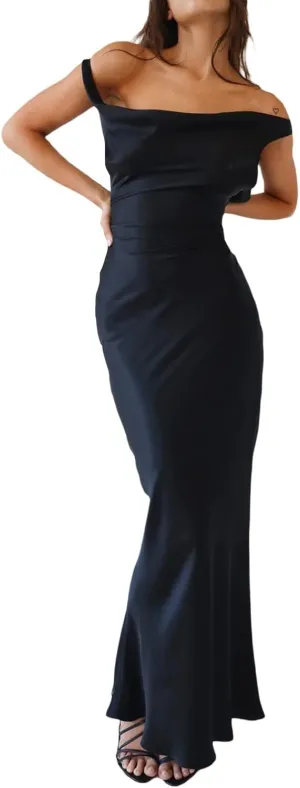 NUFIWI Sleeveless Backless Maxi Dress Open Back Slim Fit Long Dress Cut Out Bodycon Cocktail Dress Going Out Wear