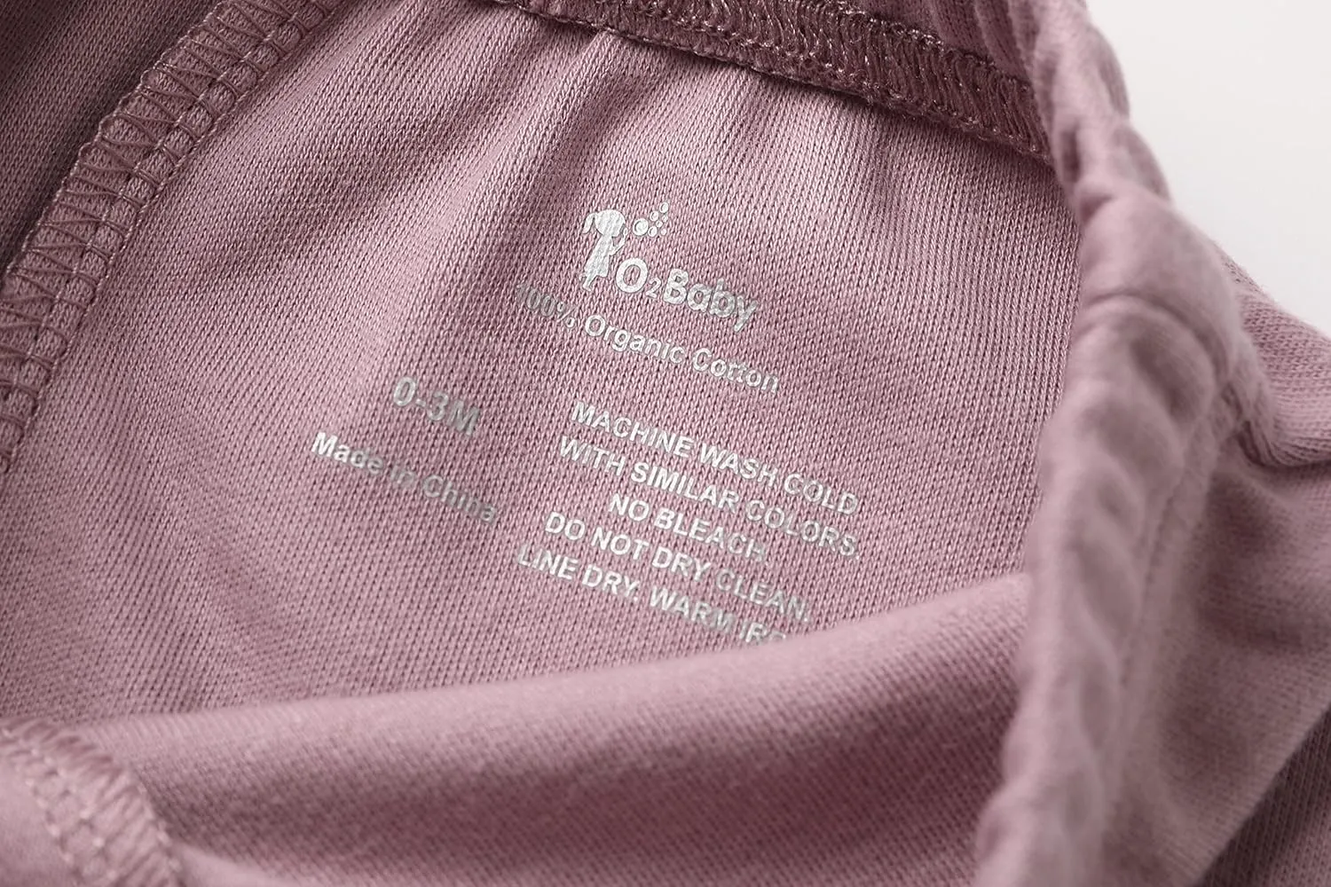 O2 BABY Organic Cotton Unisex Baby Jogger Pants, 3-Pack Pull-on Bottoms, Newborn Leggings