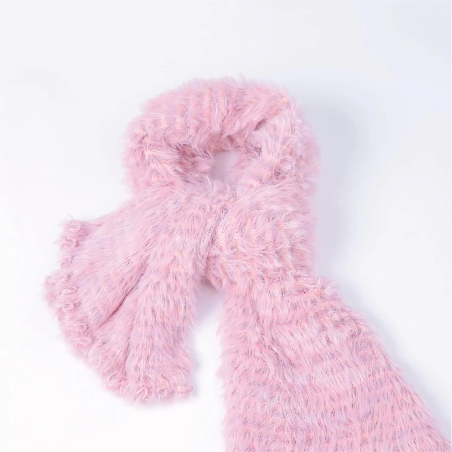 ONE Scarf: Faux Fur Infinity Scarfs or Shawl Wraps for Women Winter Warm, Soft & Fluffy Scarf in Gift Box