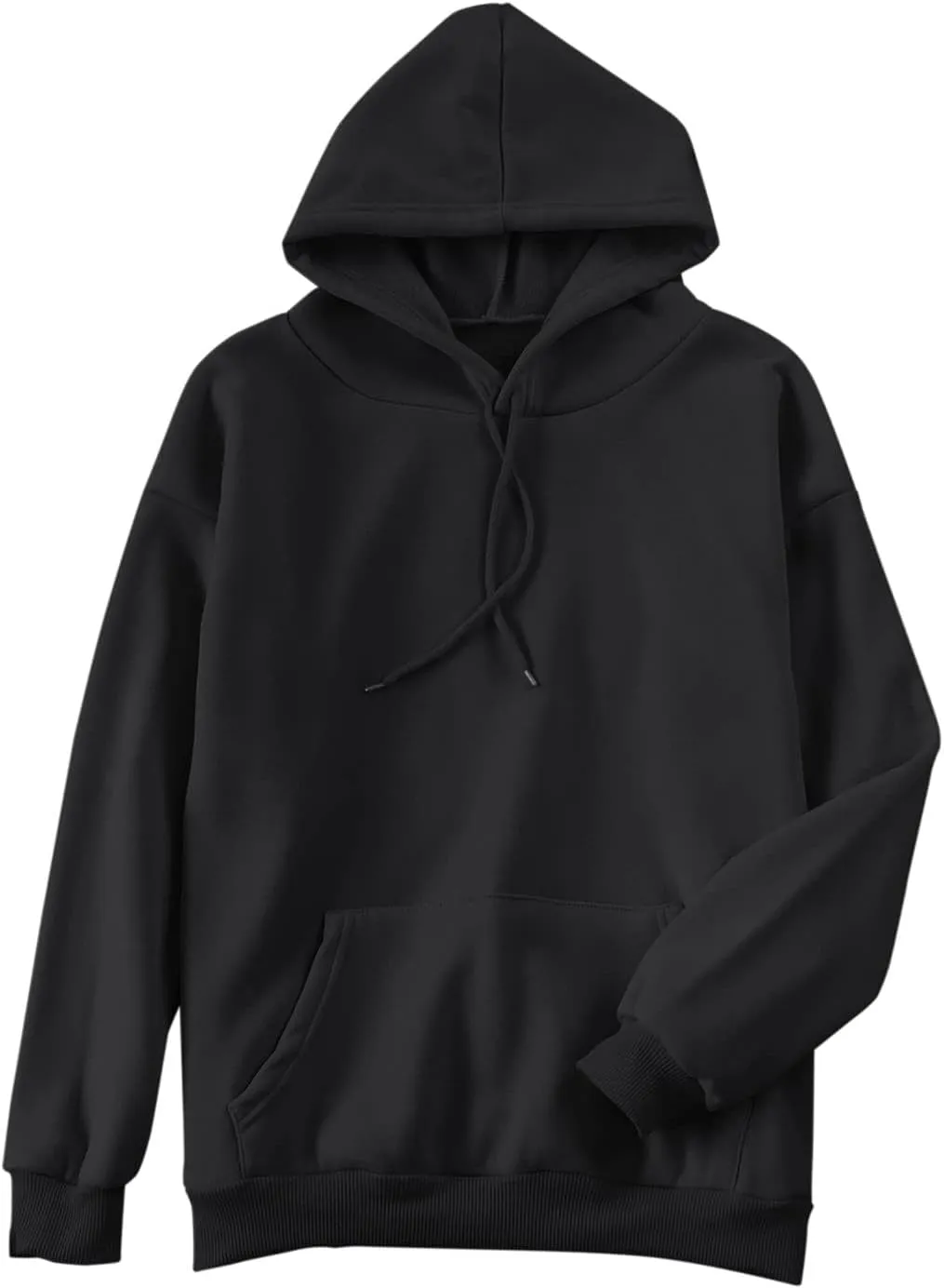 Oversized Sweatshirts for Women Loose Fit Casual Pocket Pullover Hoodies Long Sleeve String Solid Activewear Sweater