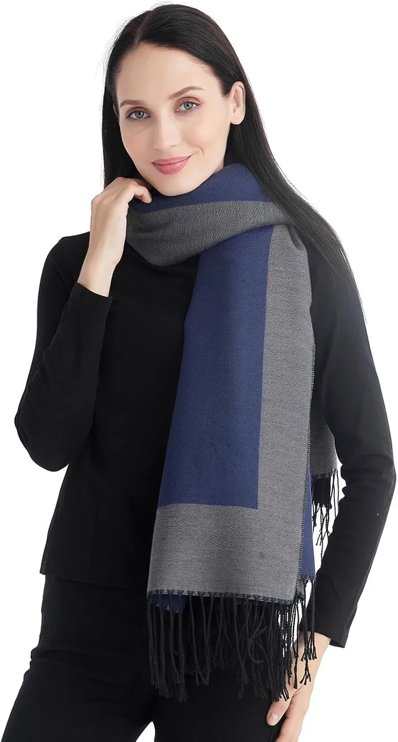 Poncho Shawl Wraps for Women, Women's Soft Warm Ponchos Sweaters Open Front Travel Poncho Cape for fall winter Spring