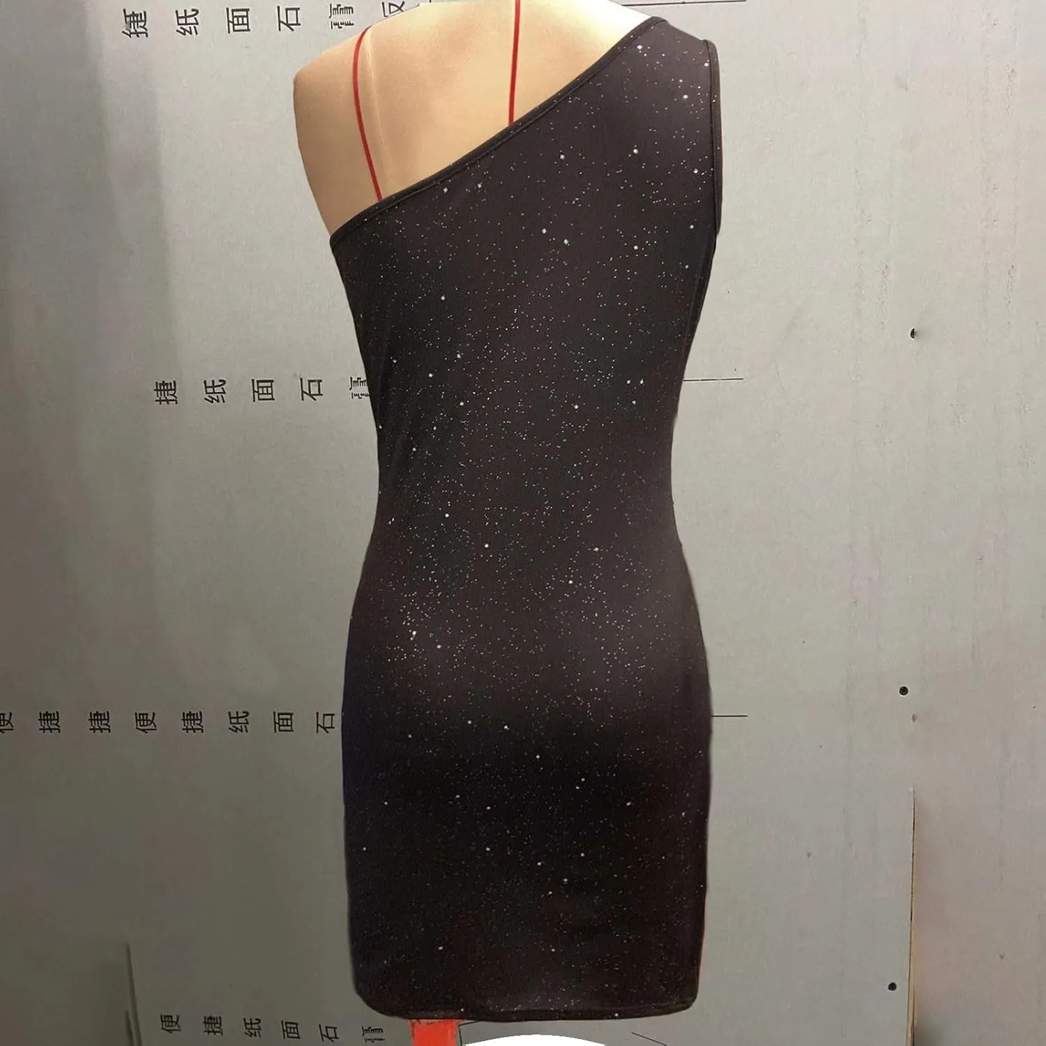 Sleeveless Cocktail Dresses for Women Sequin Bodycon Mini Dress Sexy Party Club Wear Glitter Formal Evening Gowns